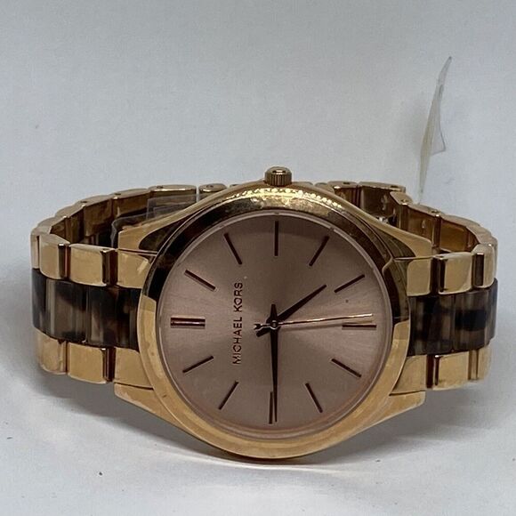 Michael Kors Runway MK4301 Women Stainless Steel Analog Dial Quartz Watch JK396
